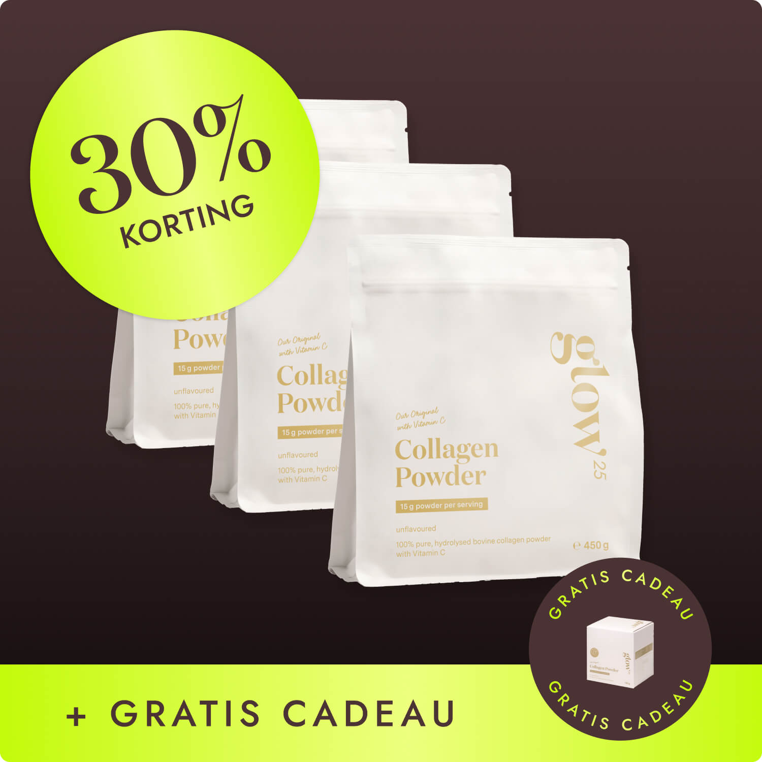 Collageen Origineel - Ons origineel met vitamine C - Aanbieding