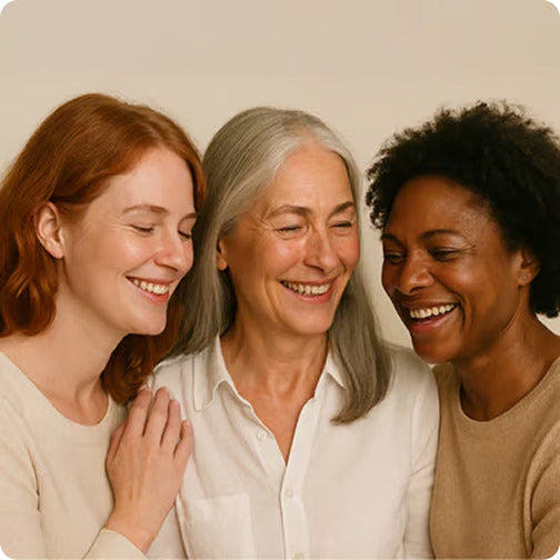 3 women laughing