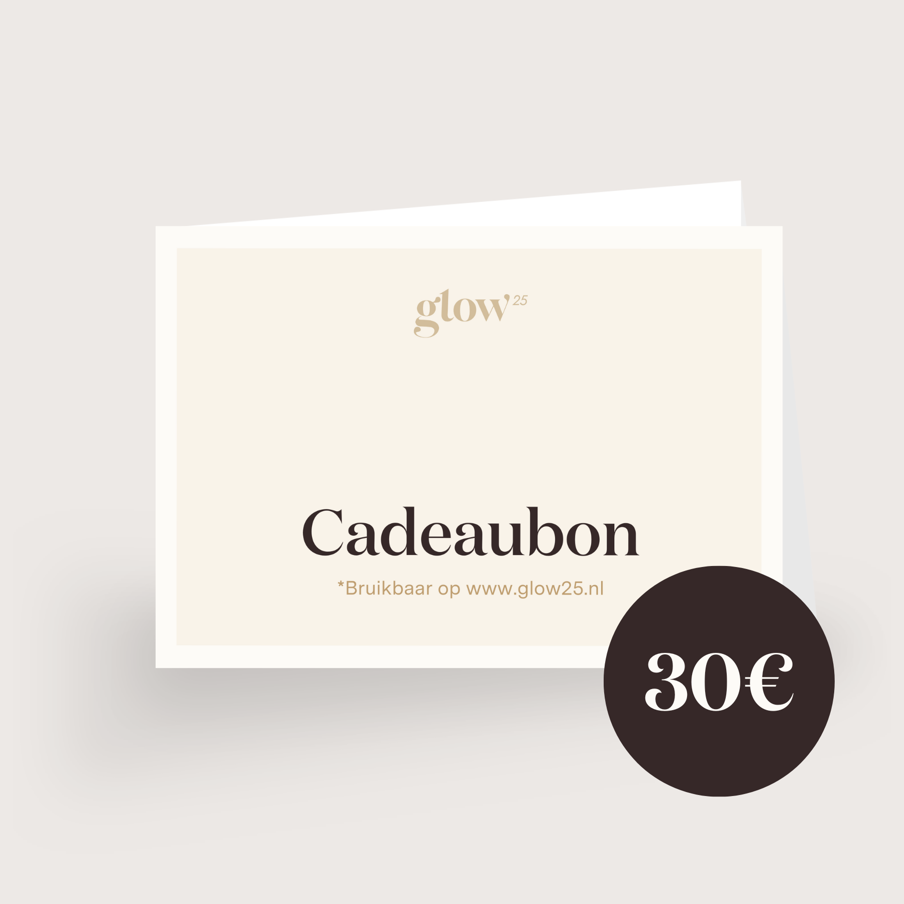 Glow25 Cadeaubon