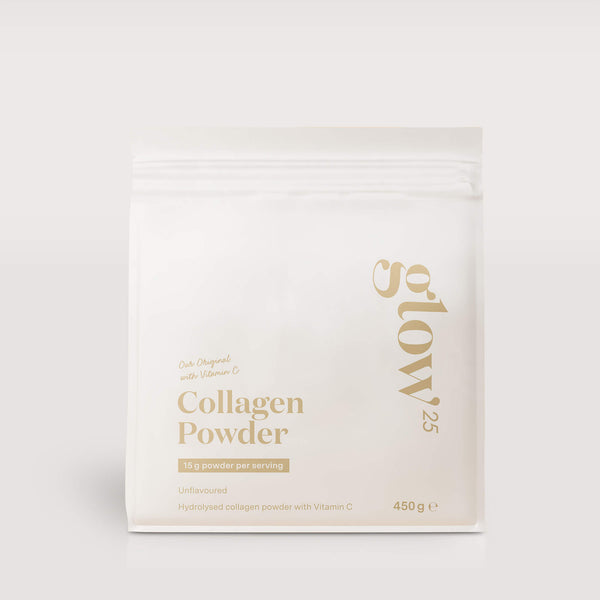 Glow25 Collagen - Our original with vitamin C, productverpakking