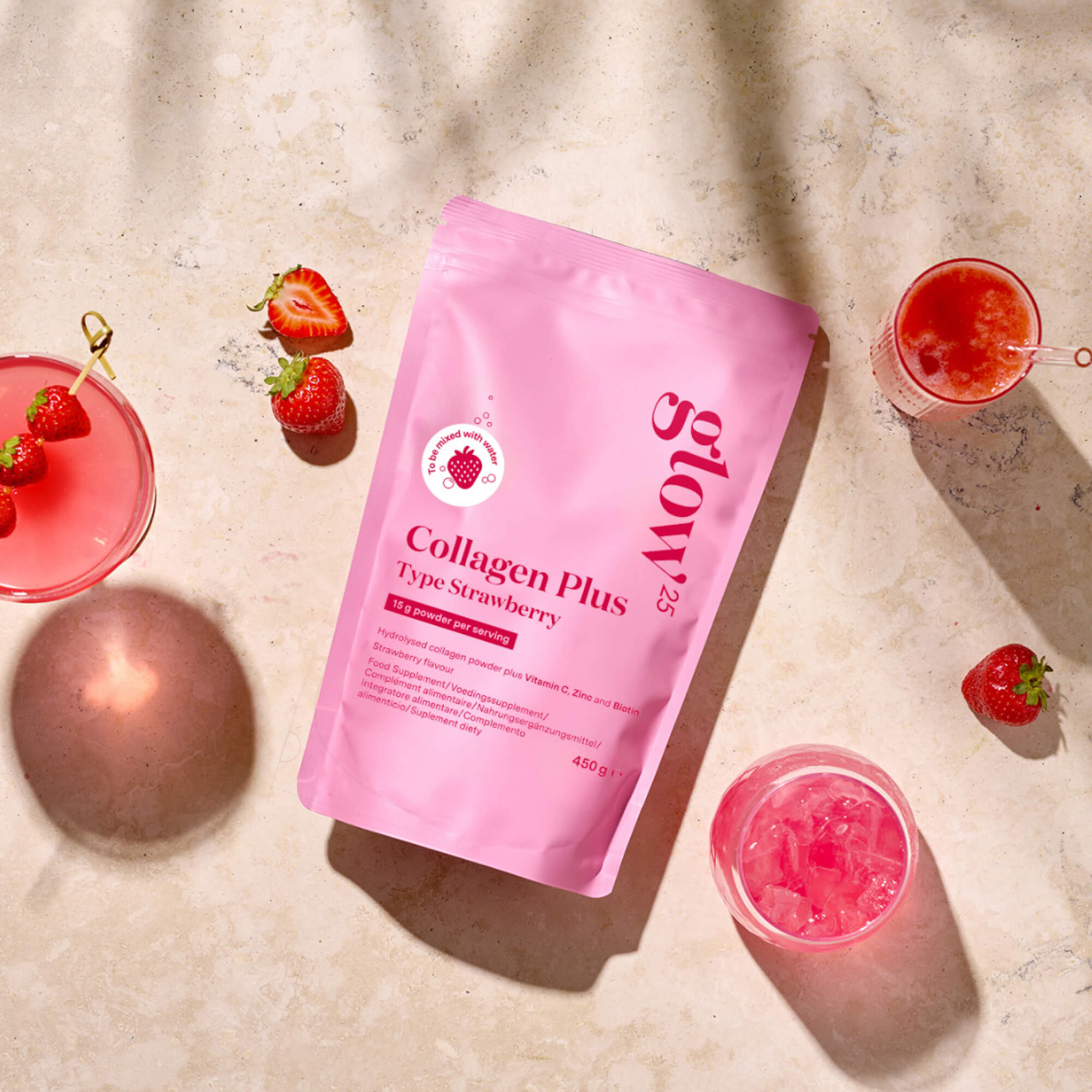 Glow25 Collagen Plus Strawberry